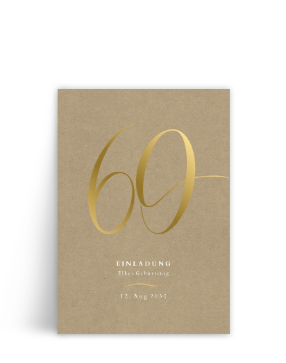 60. Geburtstag