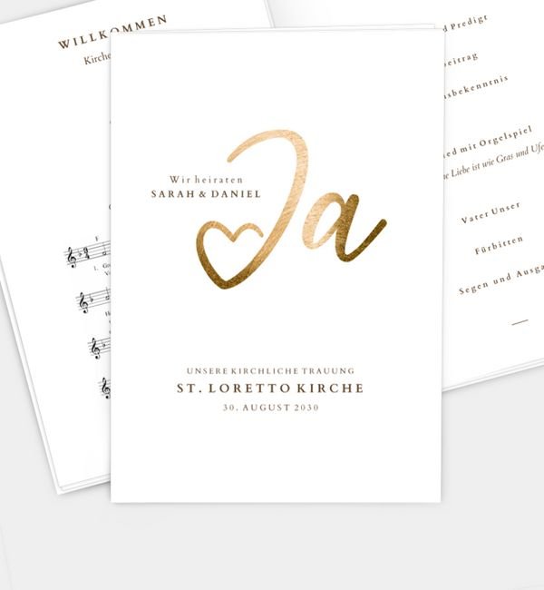 Ja · Mitten ins Herz