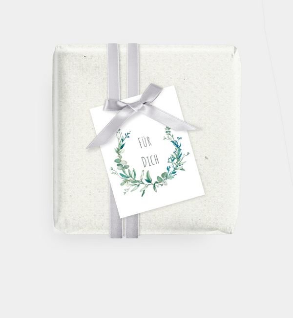 Geschenkanhänger rechteckig
