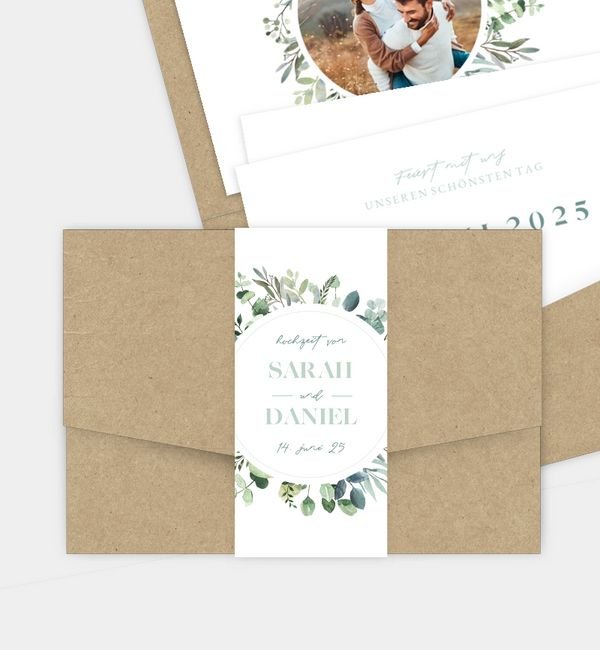 Pocketfold, unbedruckte Hülle