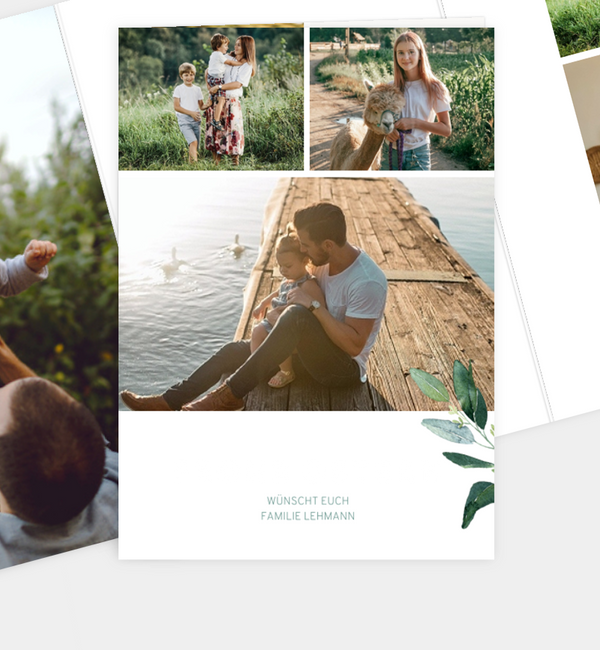 Grünes Osterbouquet