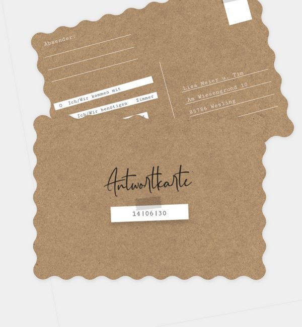 Postkarte quer
