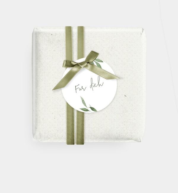 Geschenkanhänger rund