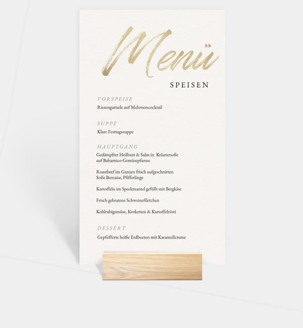 Postkarte hoch