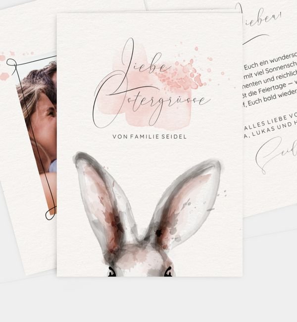 Aquarelle Hasenohren