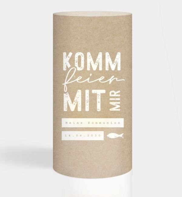 Windlichtkarte groß