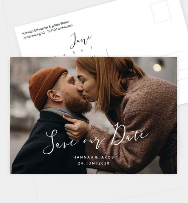 Postkarte quer