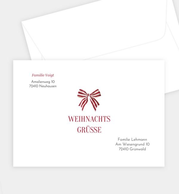 Weihnachtsschleife
