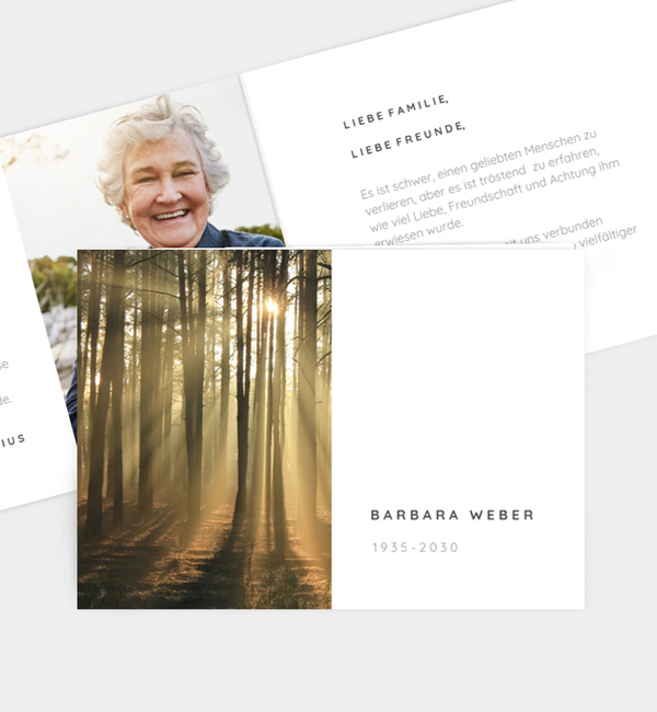 Friedvoller Abschied