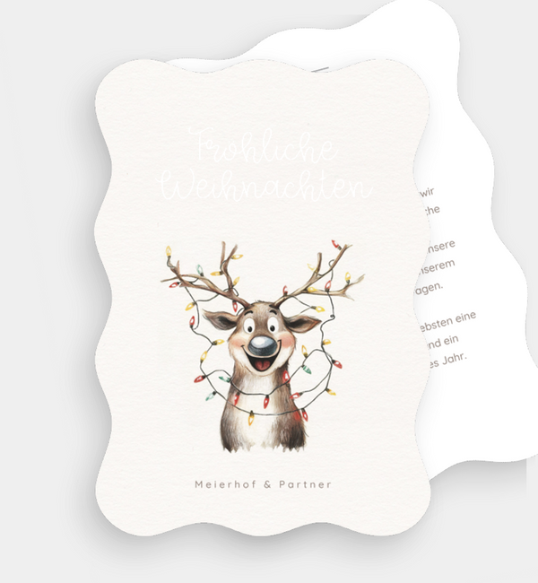 Glowing Reindeer