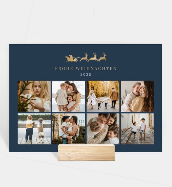 Tischnummern-Karte quer