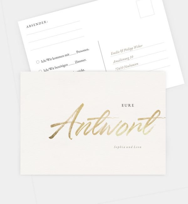 Postkarte quer