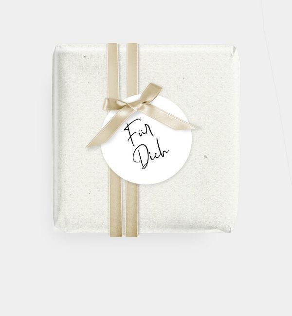 Geschenkanhänger rund
