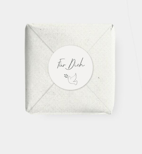 Geschenkaufkleber rund