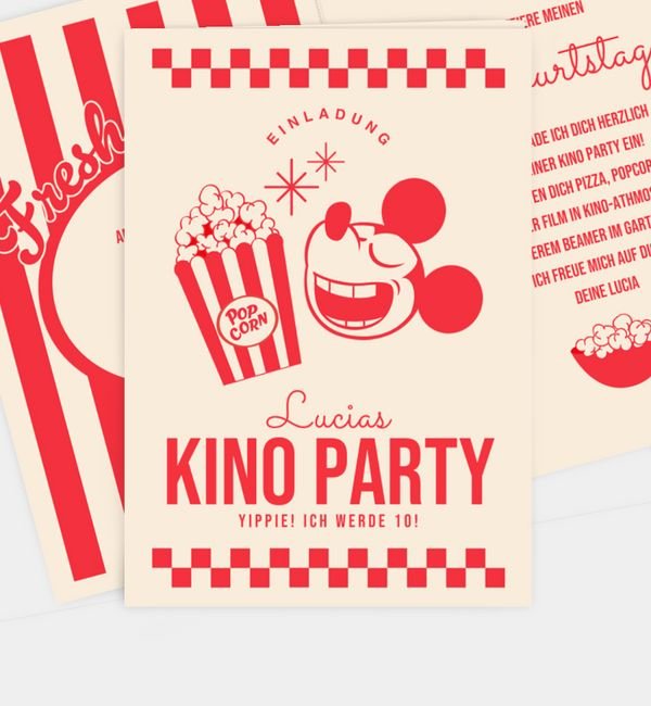 Micky Maus · Kino Party