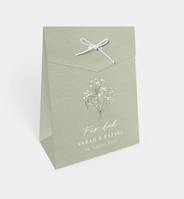 Geschenktasche mit Band