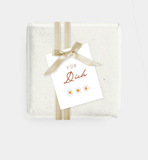 Geschenkanhänger rechteckig