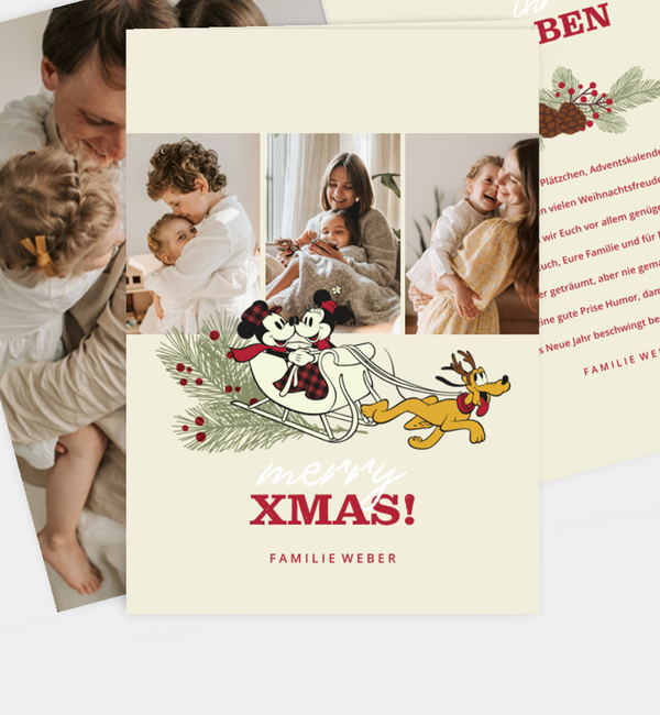 Micky & Freunde · Yuletide Farmhouse