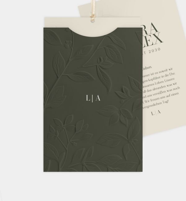 Botanical Garden · Prägeoptik