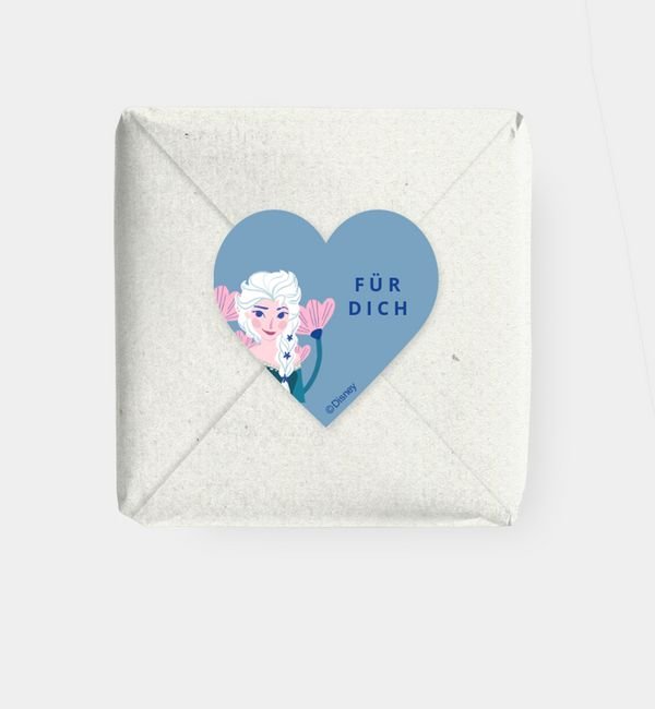 Geschenkaufkleber Herz