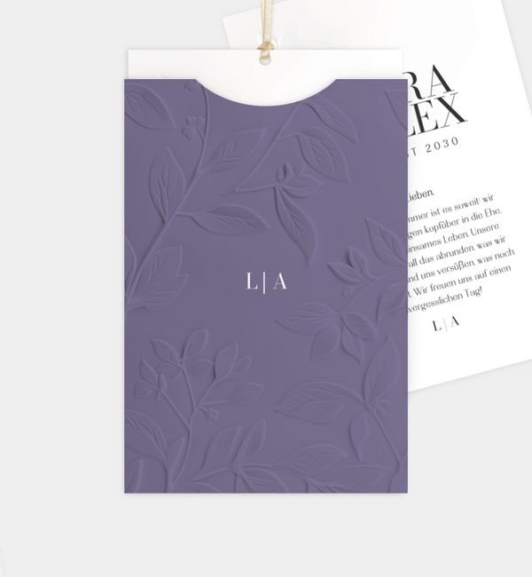 Botanical Garden · Prägeoptik