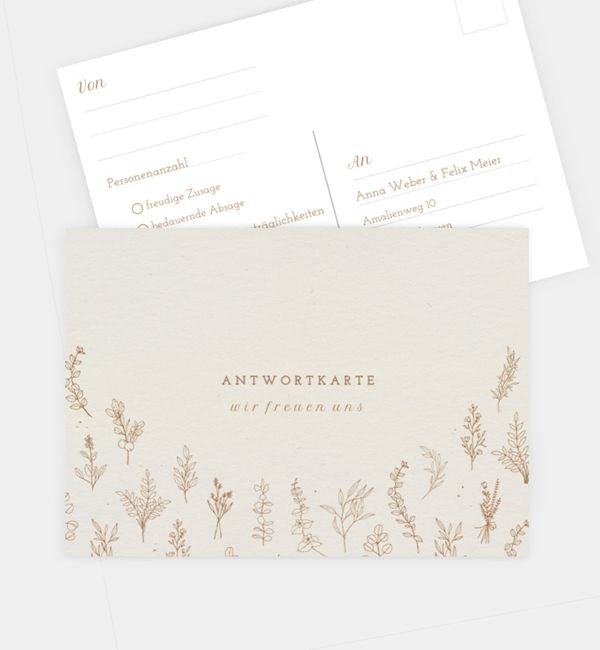 Postkarte quer