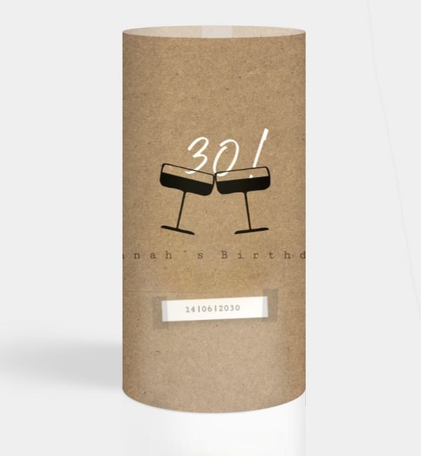 Windlichtkarte groß