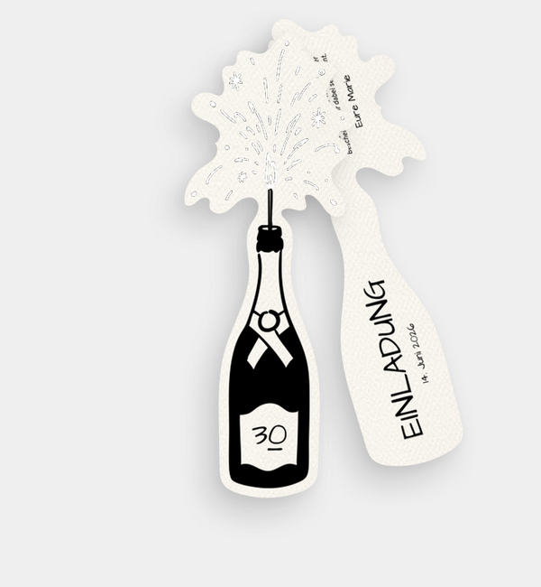 Champagner Fontäne