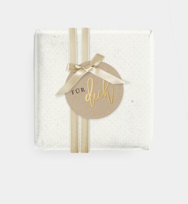 Geschenkanhänger rund