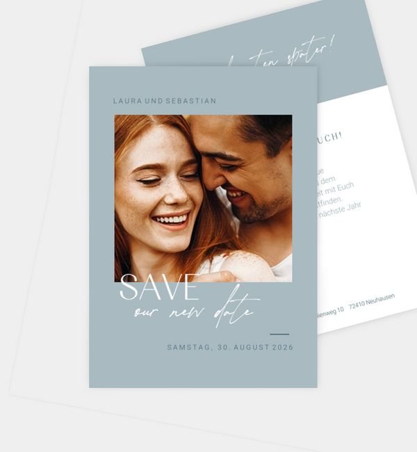 Postkarte hoch