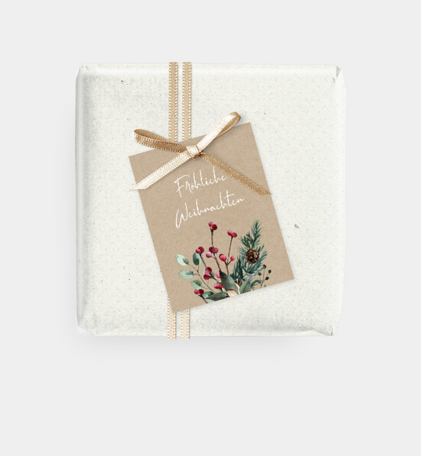 Geschenkanhänger rechteckig