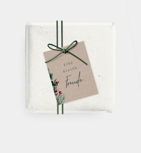 Geschenkanhänger rechteckig