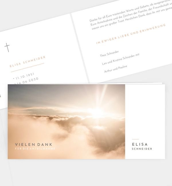 Abendhimmel · Wolken