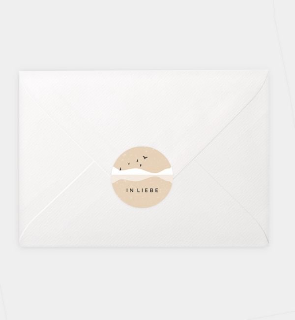 Siegelsticker rund