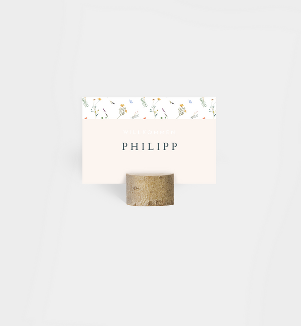 Allover floral print