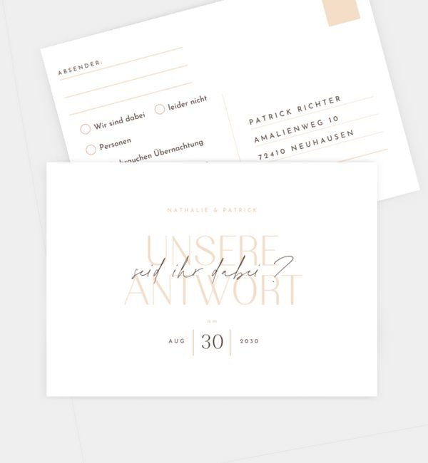 Postkarte quer