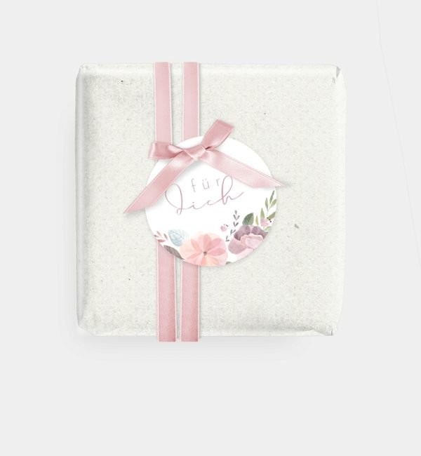 Geschenkanhänger rund