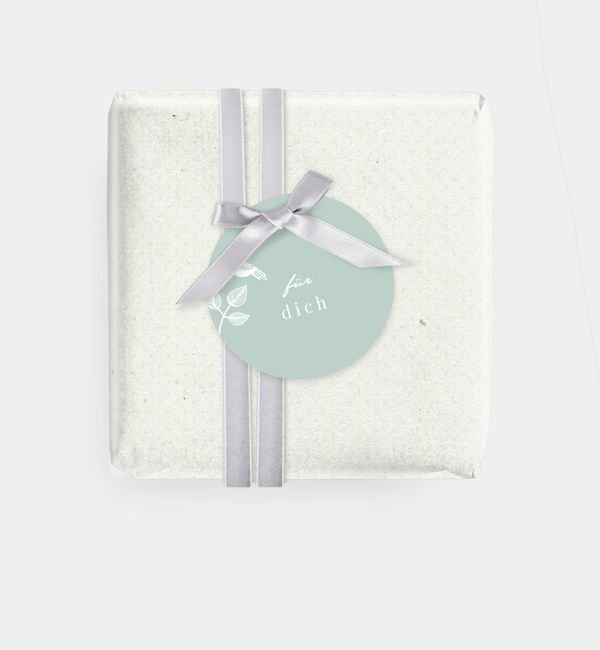 Geschenkanhänger rund