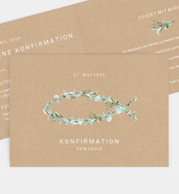 Sagenhafter Fisch · Vintage