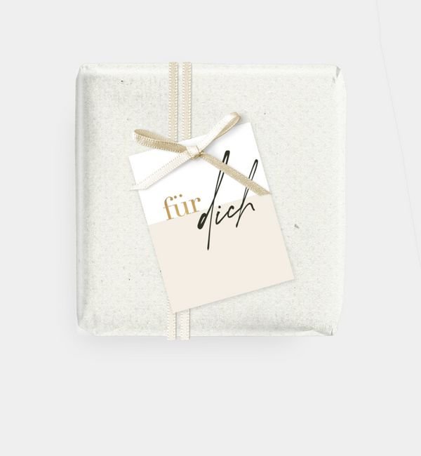 Geschenkanhänger rechteckig