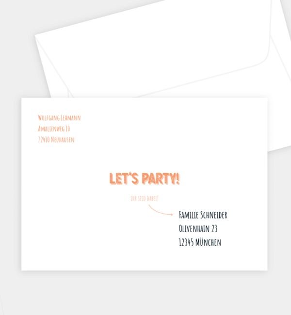 Briefumschlag gerade