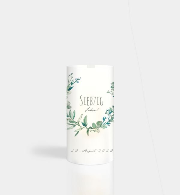 Windlichtkarte klein