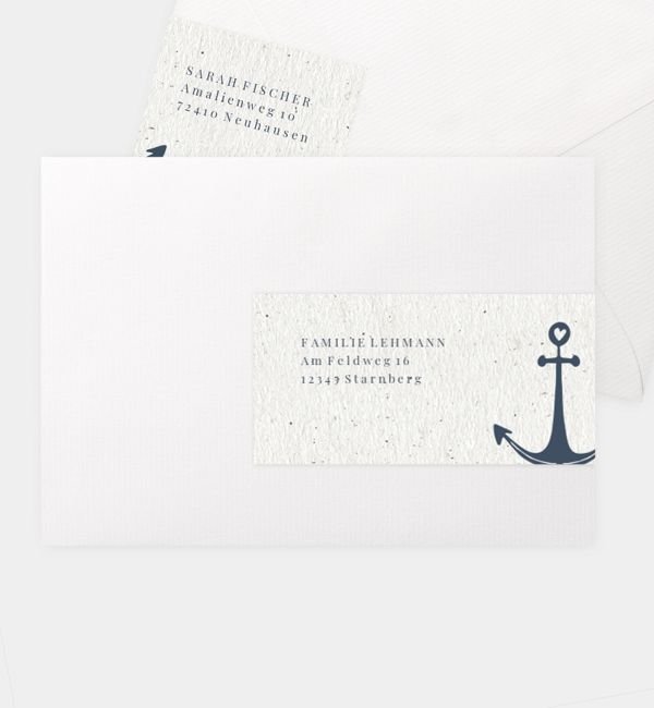 Kombi-Adressaufkleber