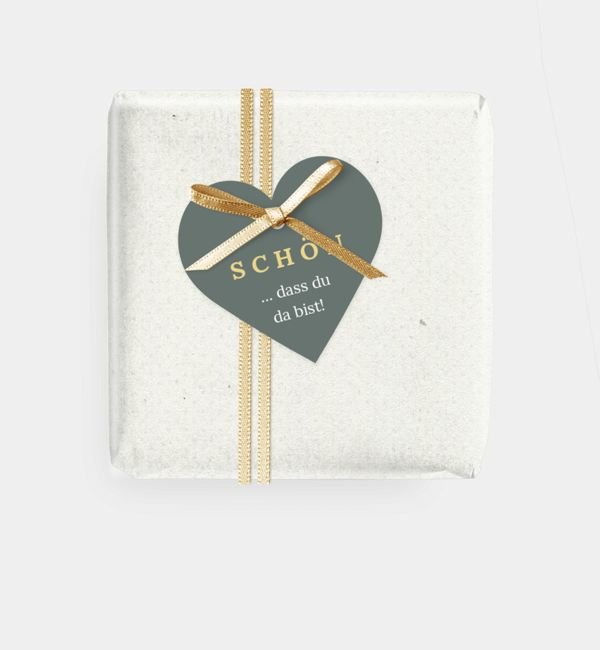 Geschenkanhänger Herz