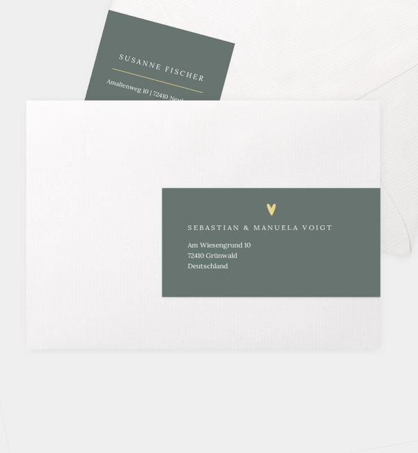 Kombi-Adressaufkleber