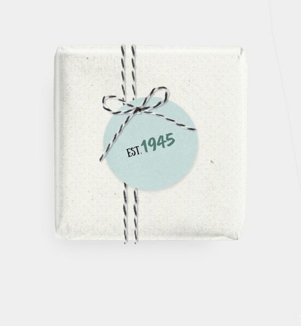 Geschenkanhänger rund