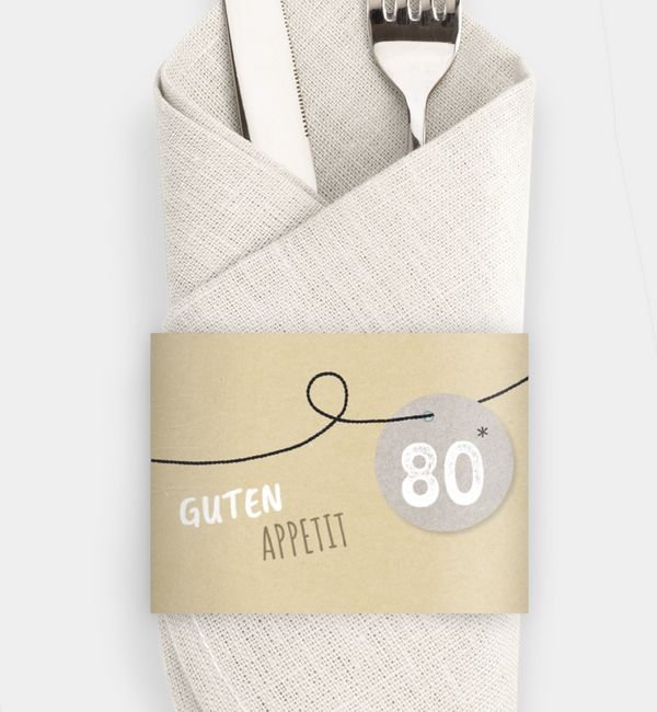 Serviettenbanderole