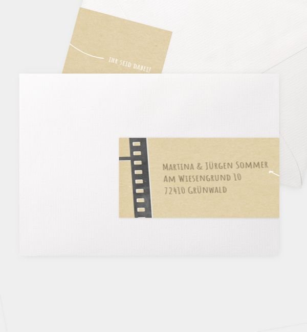 Kombi-Adressaufkleber