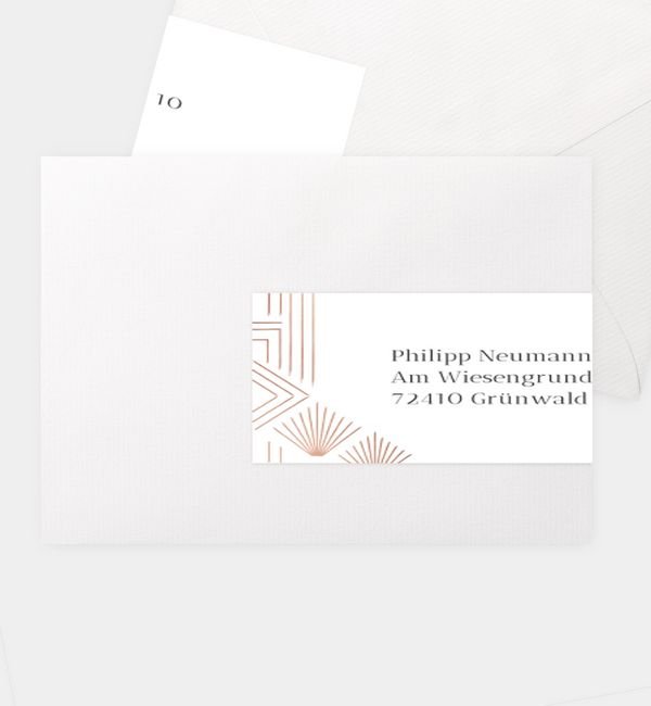 Kombi-Adressaufkleber