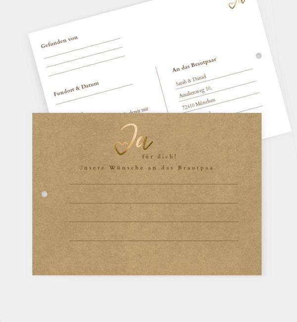 Ja · Mitten ins Herz